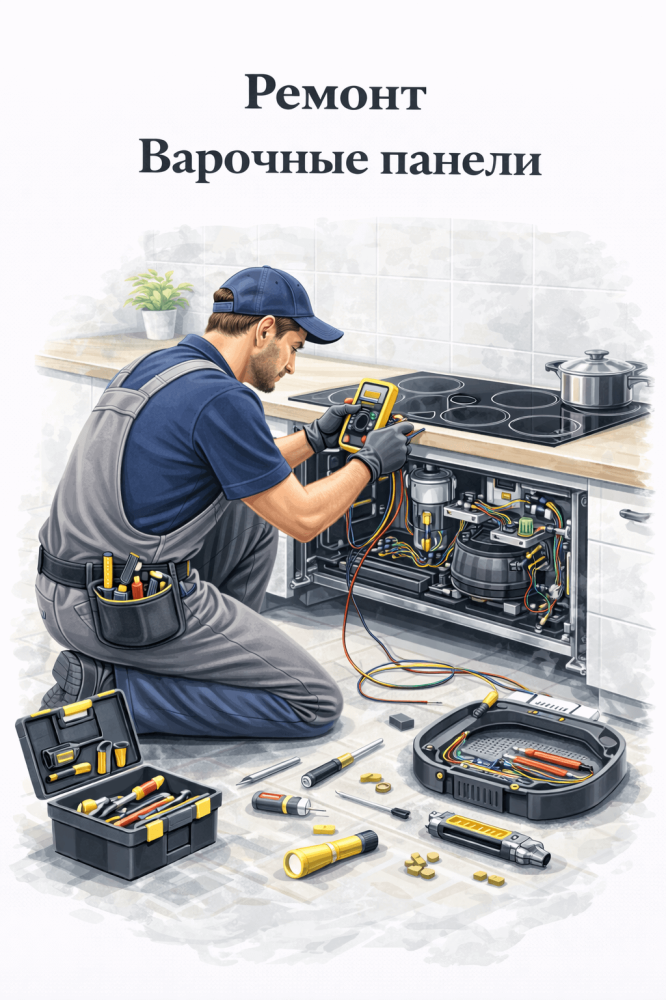 Ремонт варочных панелей